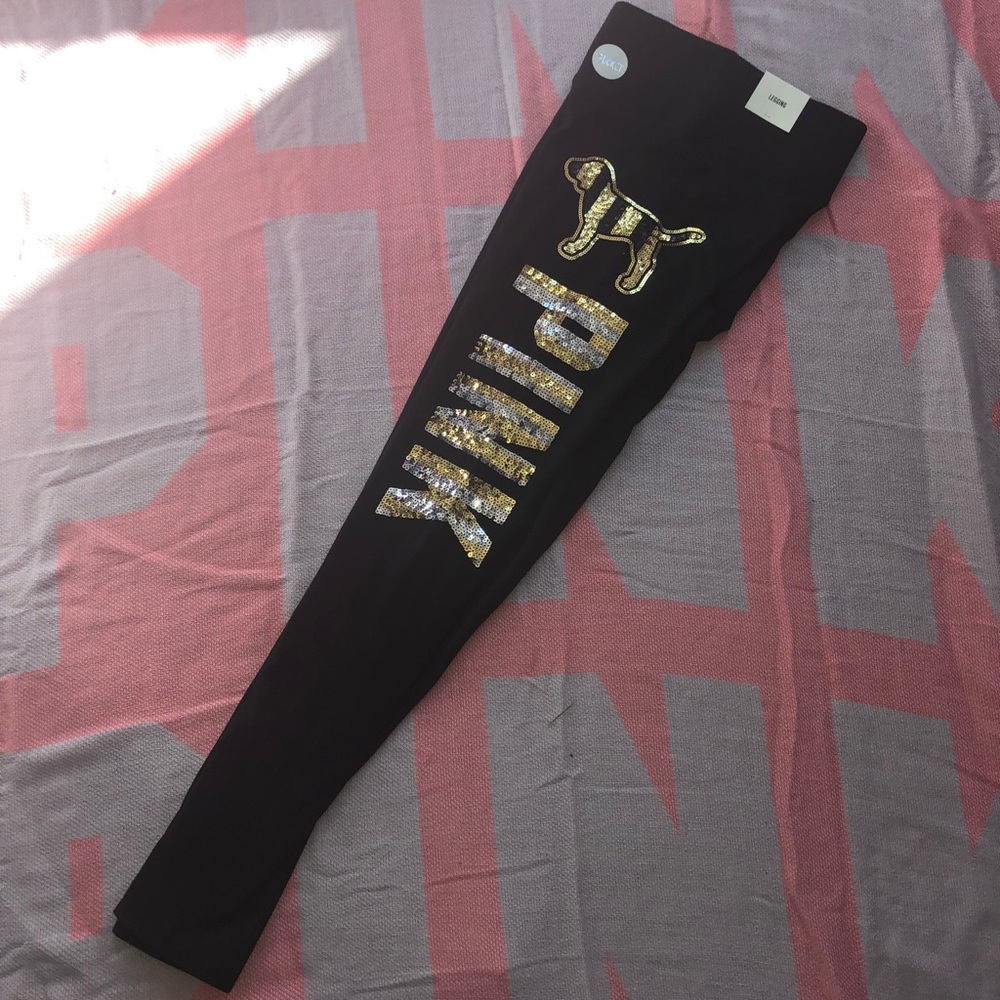 Victoria secret pink leggings Medium